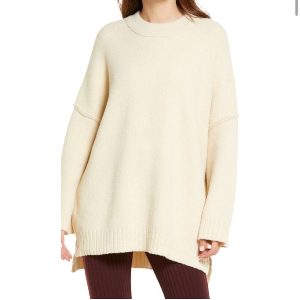 NEW Free People Peaches Tunic Sweater XS